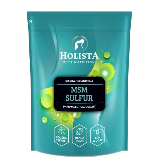 HOLISTA MSM dla psa i kota 500g siarka organiczna