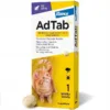 ADTAB Cat tabletki na kleszcze i pchły 12mg - skuteczna ochrona dla Twojego kota.