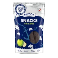 BALTICA Snacks polędwica z dorsza z jabłkami 80g