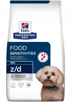 HILL'S Food Sensitivities z/d 1kg psy miniaturowe
