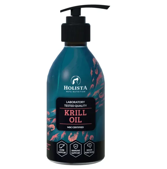 HOLISTA Olej z Kryla dla psa i kota 200ml (astaksantyna)