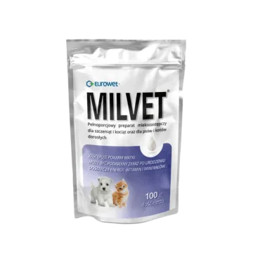 EUROWET Milvet preparat mlekozastępczy 10x100g