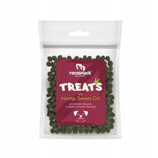 RECOSNACK Hemp 100g przysmak z konopii
