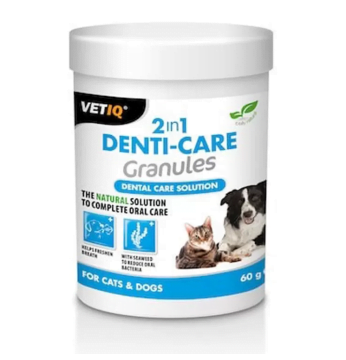 VETIQ 2in1 Denti-Care Ochrona Zębów 60g Granules