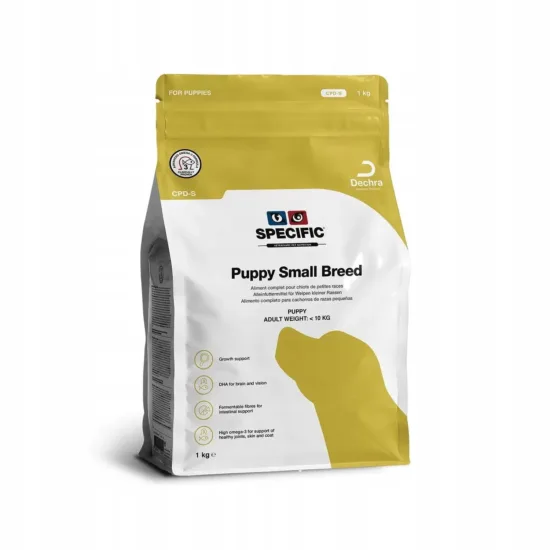 DECHRA SPECIFIC CPD-S 1kg Small Breed karma sucha dla szczeniąt ras małych