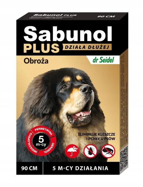 SABUNOL Plus Obroża 90cm