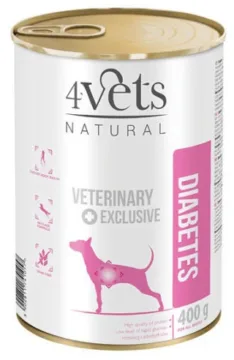 4VETS Natural Diabetes Dog 400g