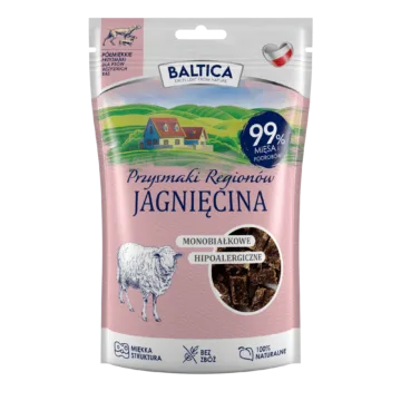 BALTICA Przysmaki Półmiękkie Jagnięcina 80g monobiałkowe