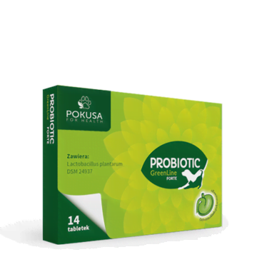 POKUSA GreenLine Probiotic Forte 14 tabletek