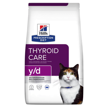HILL'S Thyroid Care y/d 3kg zdrowie tarczycy kota