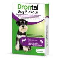 DRONTAL Dog Flavour 2 tabletki na odrobaczanie psa