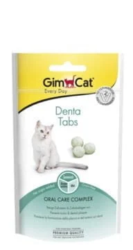 GIMCAT Denta Tabs 40g przysmaki dla kota na kamień