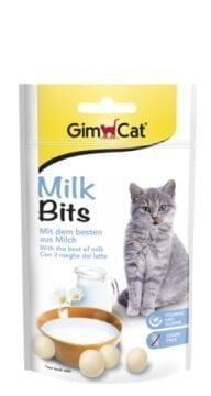 GIMCAT Milk Bits 40g mleczne pastylki dla kotów