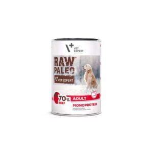 RAW PALEO mokra karma dla psów dorosłych wołowina 400g