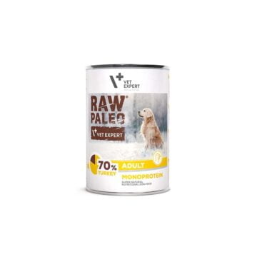RAW PALEO mokra karma dla psów dorosłych indyk 400g