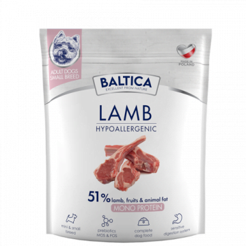 BALTICA Adult Lamb & rice / Jagnięcina z ryżem S 1kg