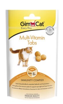 GIMCAT Multi-Vitamin Tabs 40g wsparcie odporności