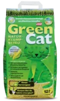 GREEN CAT Naturalny zbożowy żwirek zbrylający dla kotów 12 litrów