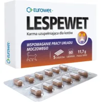EUROWET Lespewet 60 tabletek dla kotów