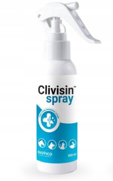 Biovico Clivisin Spray 100ml oczyszczanie ran