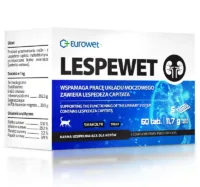 EUROWET Lespewet 60 tabletek dla kotów