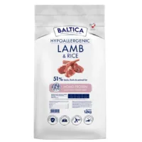 BALTICA Karma z jagnięciną i ryżem dla średnich ras M 12kg