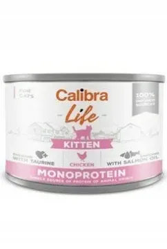 CALIBRA Cat Life Kitten Chicken 200g