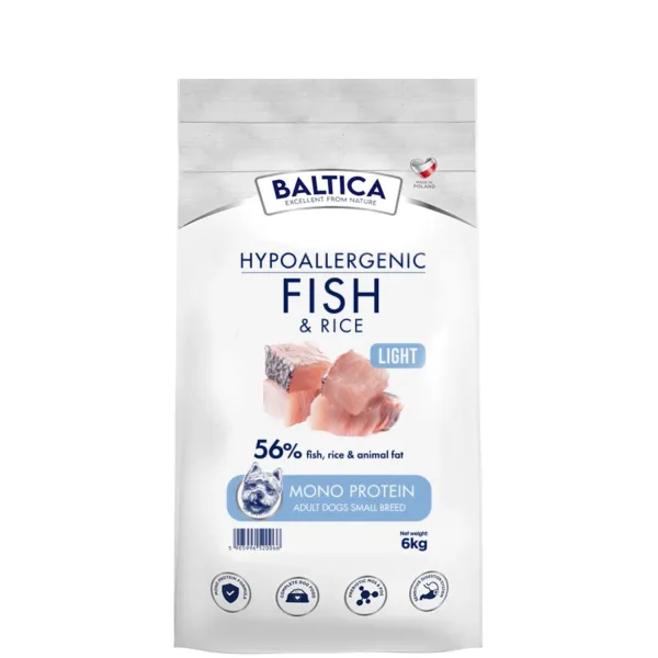 Baltica Adult Fish&Rice Light S 6kg