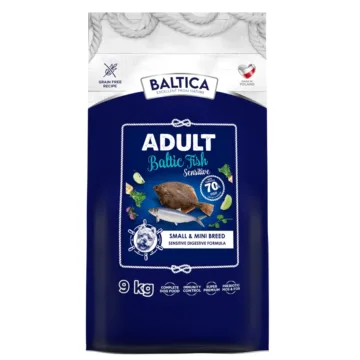 BALTICA Adult Sensitive Baltic Fish XS/S 9kg