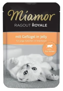 MIAMOR Ragout Royale Kitten in Jelly Drób