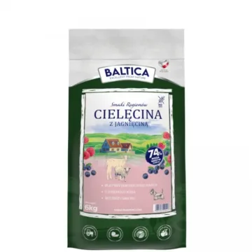 BALTICA cielęcina z jagnięciną dla małych ras 6kg