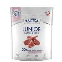 BALTICA Karma z jagnięciną i ryżem Junior rasy duże 1kg