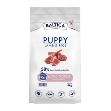 BALTICA Jagnięcina i ryż szczenięta wszystkie rasy 6kg