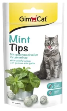 GIMCAT MintTips 40g pyszne przekąski z kocimiętką
