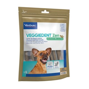 VIRBAC Veggiedent Zen XS gryzaki dla psów do 5kg