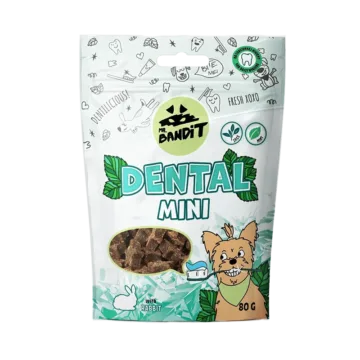 Mr. Bandit Dental Mini z królikiem dla psa 80g