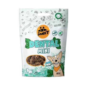 MR. BANDIT Dental Mini z indykiem dla psa 80g