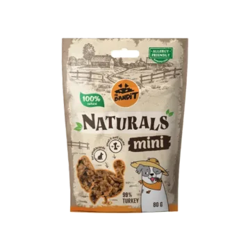 MR. BANDIT Naturals Mini Indyk 80g dla małych ras
