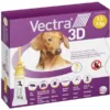 VECTRA 3D Roztwór dla psów 1,5-4kg na pchły i kleszcze