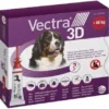 VECTRA 3D Roztwór dla psów >40 na pchły i kleszcze