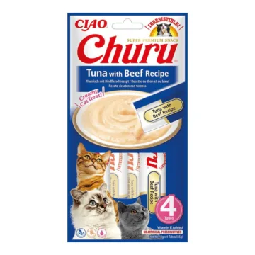 INABA CAT Churu tuńczyk z wołowinę