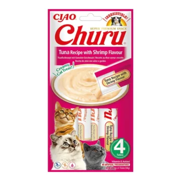 INABA CAT Churu tuńczyk z krewetką