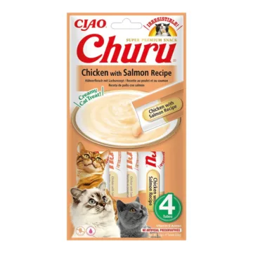INABA CAT Churu kurczak z łososiem