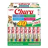 INABA CAT Churu mix z tuńczykiem i owocami morza 40x14g