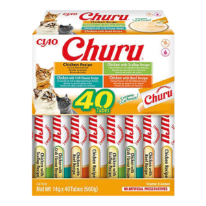 INABA CAT Churu Mix z kurczakiem 40x14g