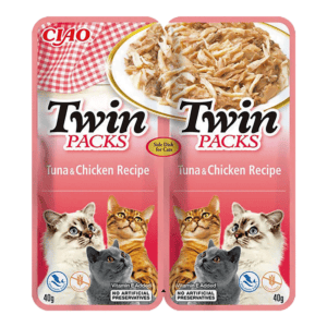 INABA CAT Twin tuńczyk i kurczak