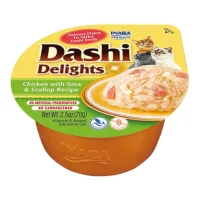 INABA CAT Dashi Delights kurczak tuńczyk i małża