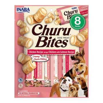 INABA DOG Churu Bite kurczak z łososiem