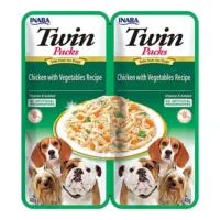 INABA DOG Twin kurczak warzywa
