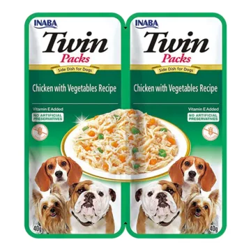 INABA DOG Twin kurczak warzywa